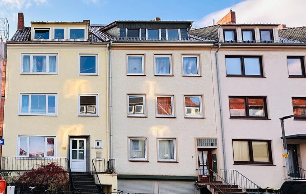 Blick auf das Haus