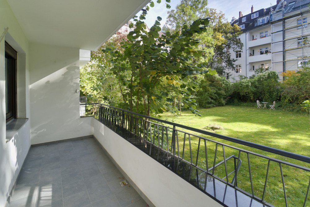 Schöner, großer Balkon