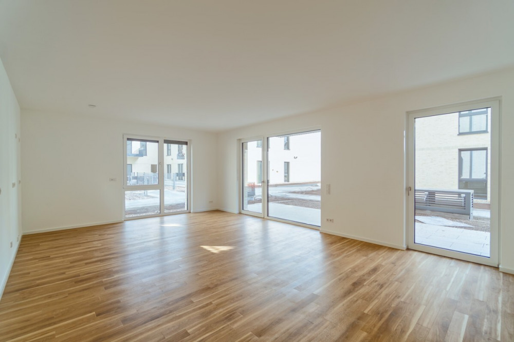 Großes, helles Wohnzimmer