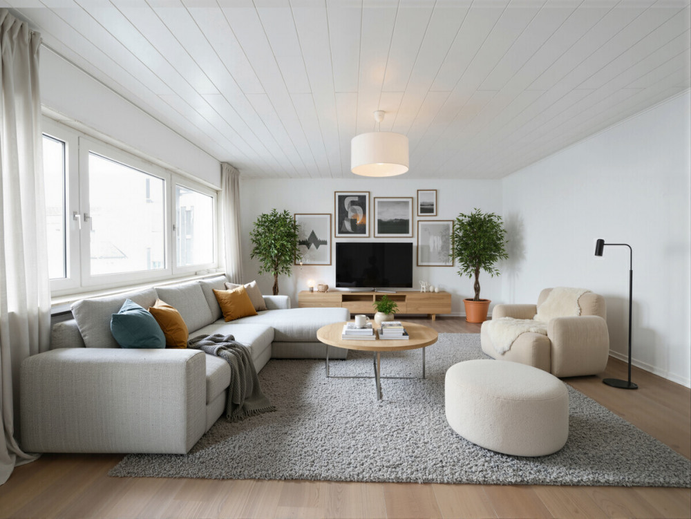 Wohnzimmer - Einrichtungsbeispiel - Erdgeschoss