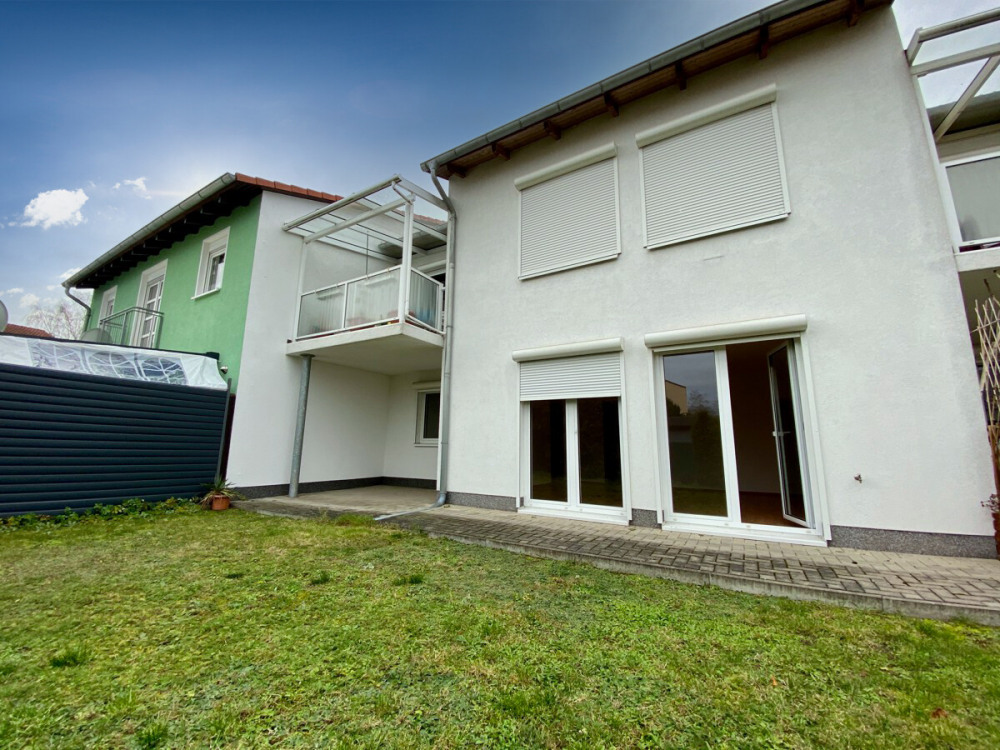 Blick auf die Terrasse