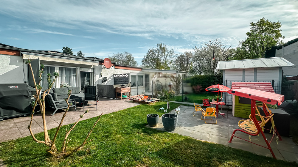 Hausansicht Gartenseite