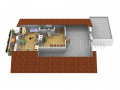 Grundriss DG. 3D 