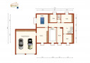 Grundriss KG mit Garage