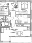 Grundriss WHG 6 bemaßt