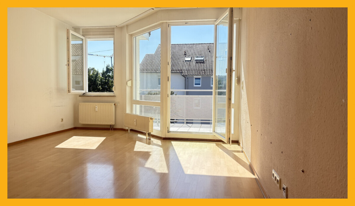 Blick ins Wohnzimmer