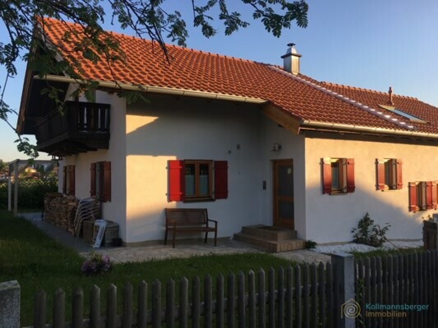 Teil der Außenansicht des Hauses