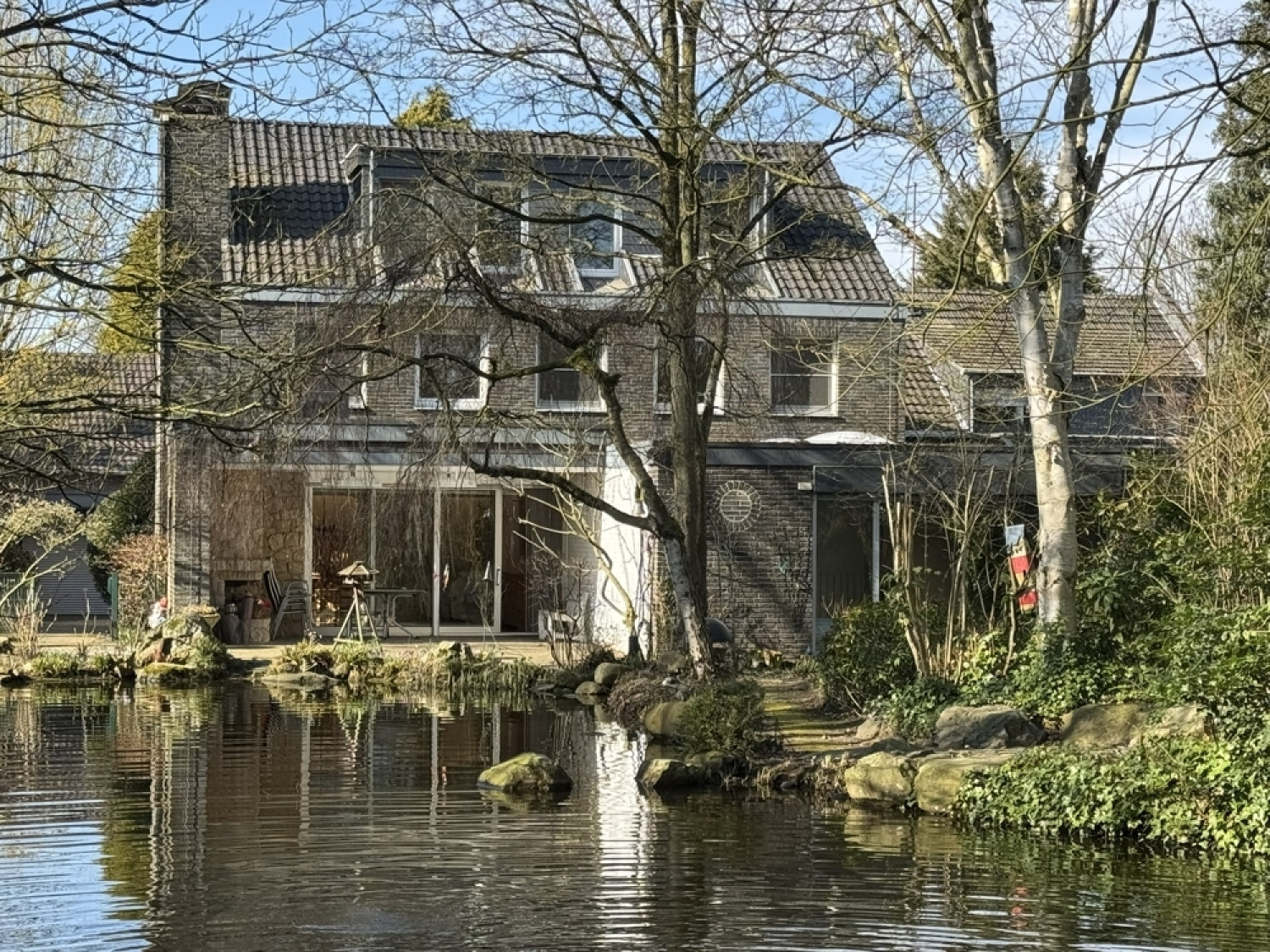 Blick vom Garten 