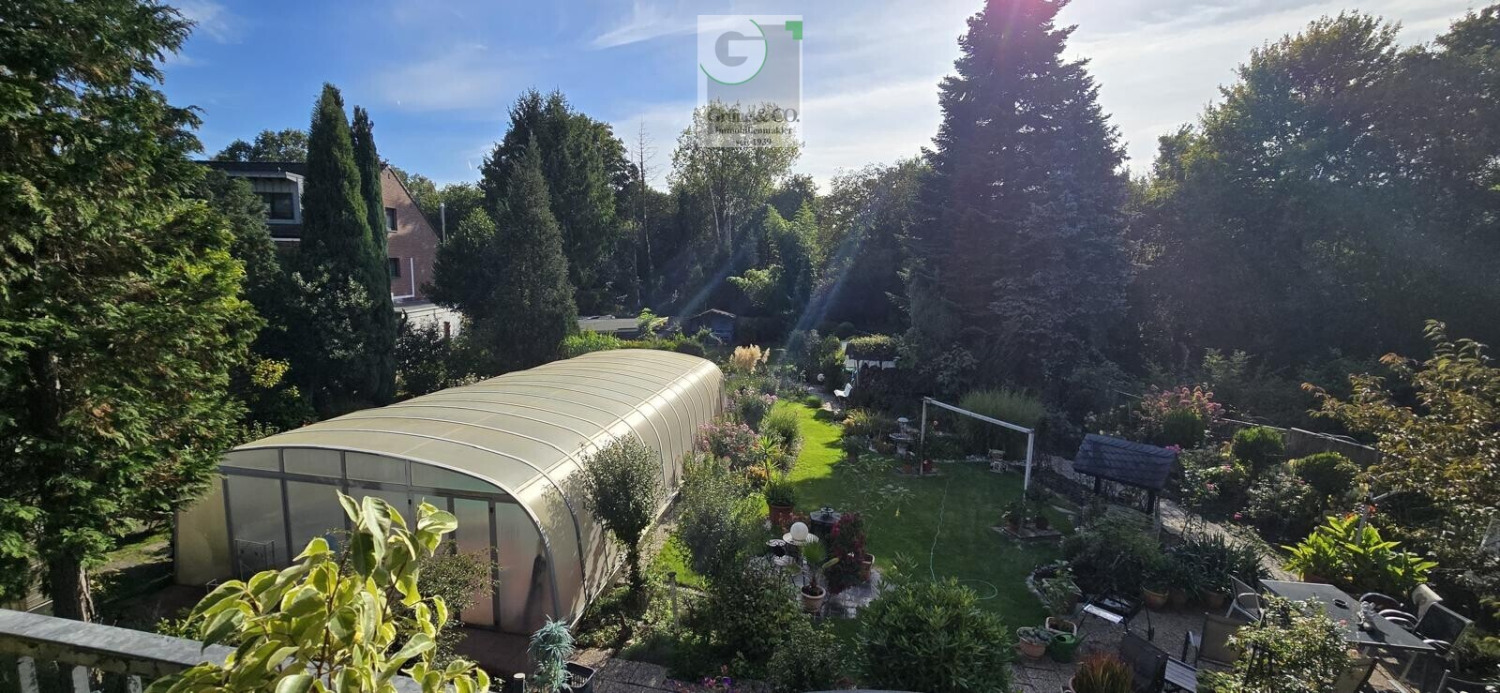 Aussicht Garten.