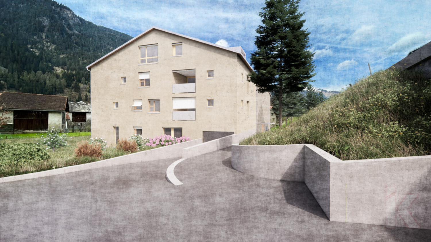 Visualisierung Front A