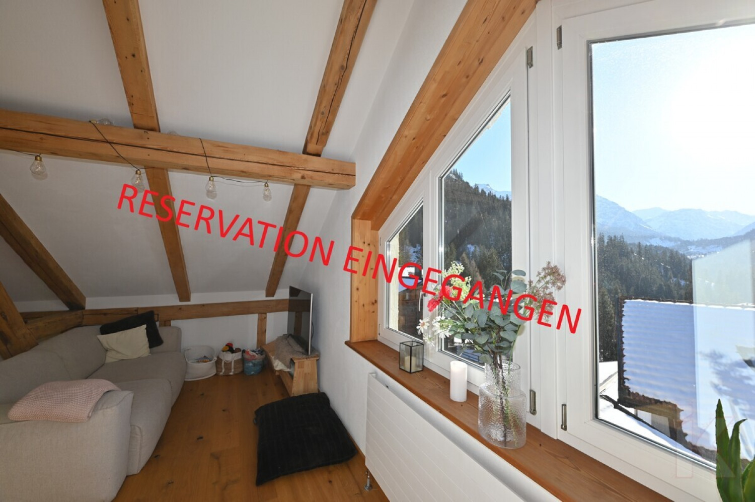 RESERVATION EINGEGANGEN