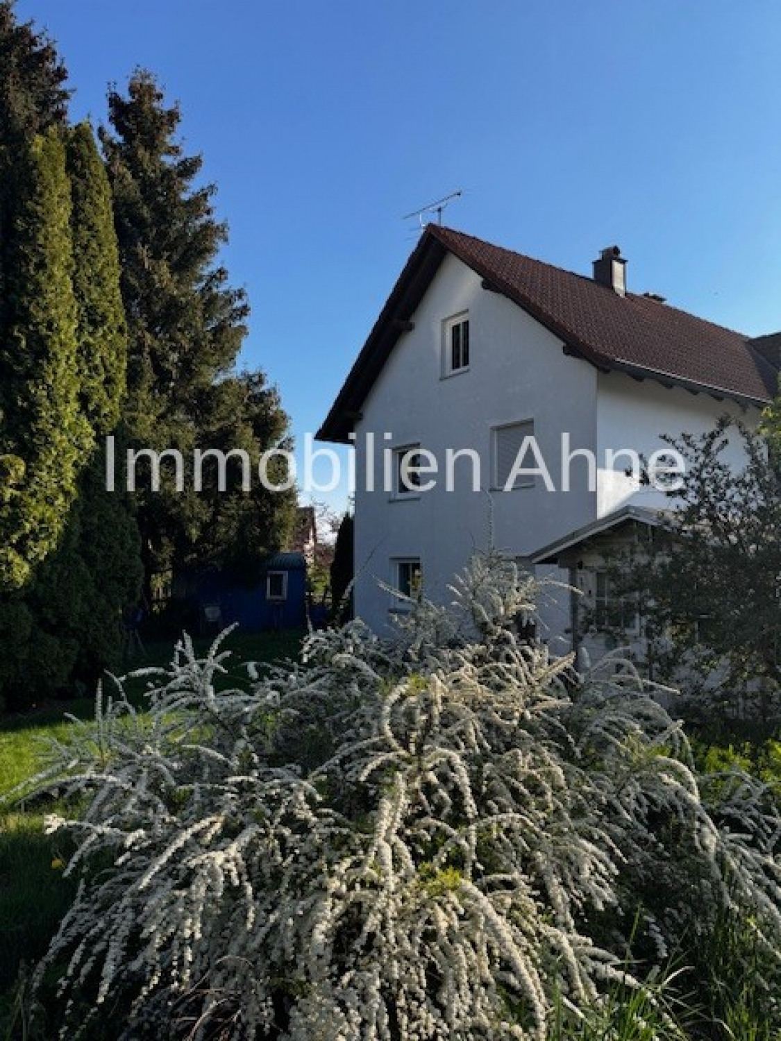 Blick aufs Haus