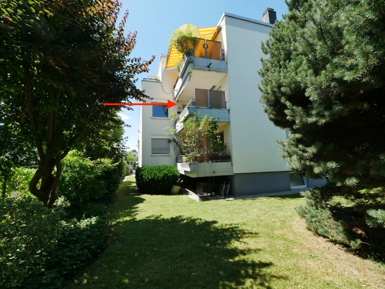 Ansicht Balkon