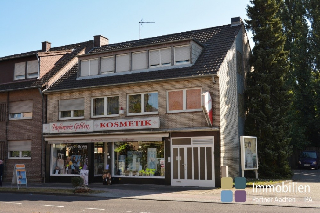Das Wohn- und Geschäftshaus in Mariadorf