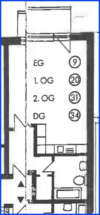 Grundriss Wohnung - 01