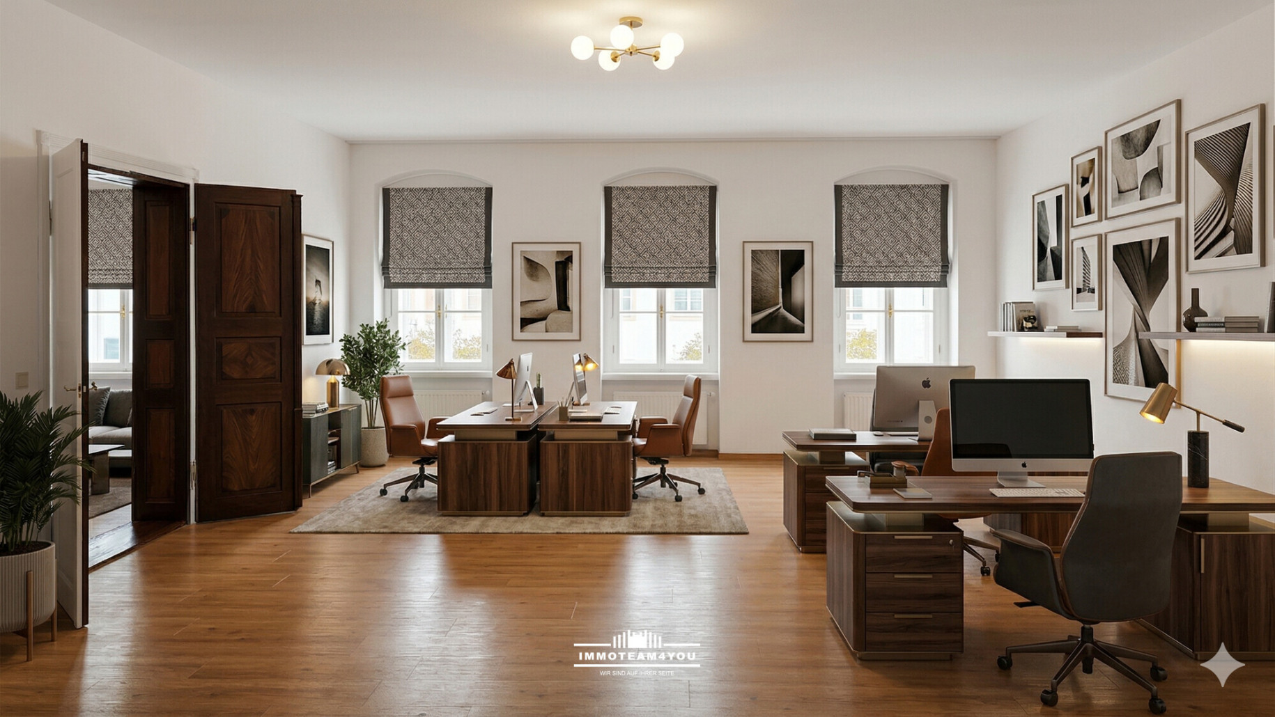 Einrichtungsvorschlag Büro