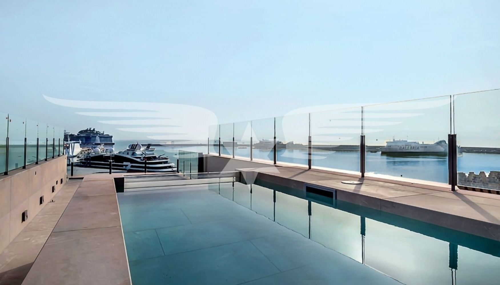 Privater Pool Penthouse
