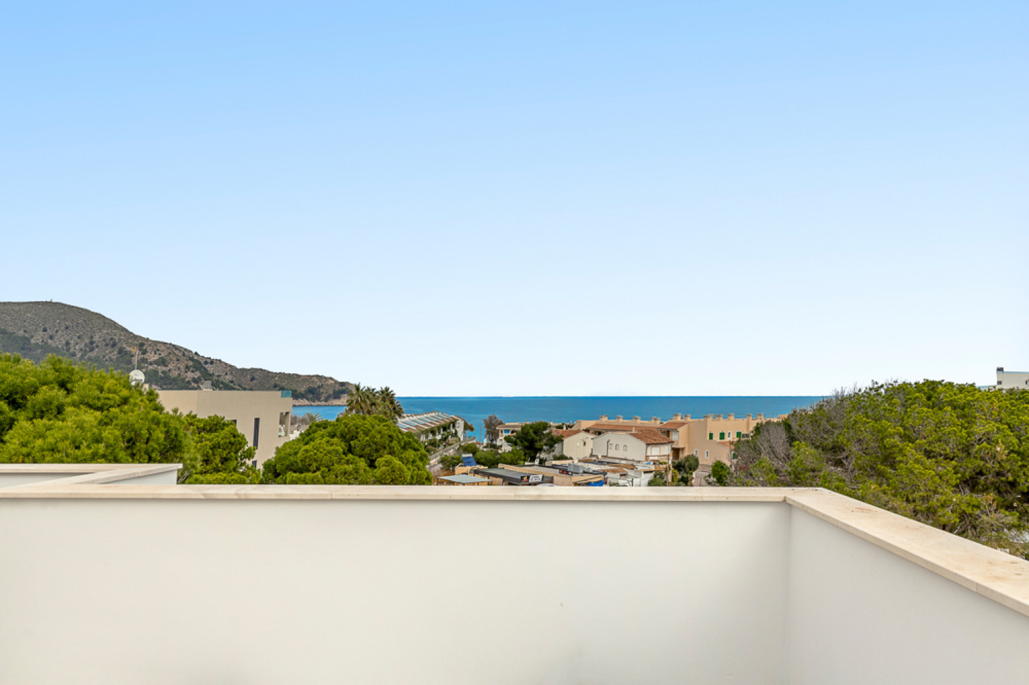 Dachterrasse mit Meerblick