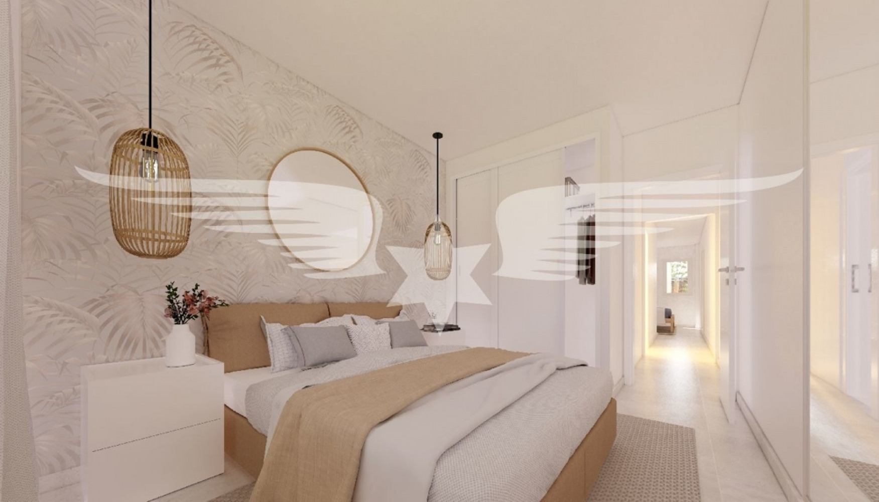 Visualised bedroom 2