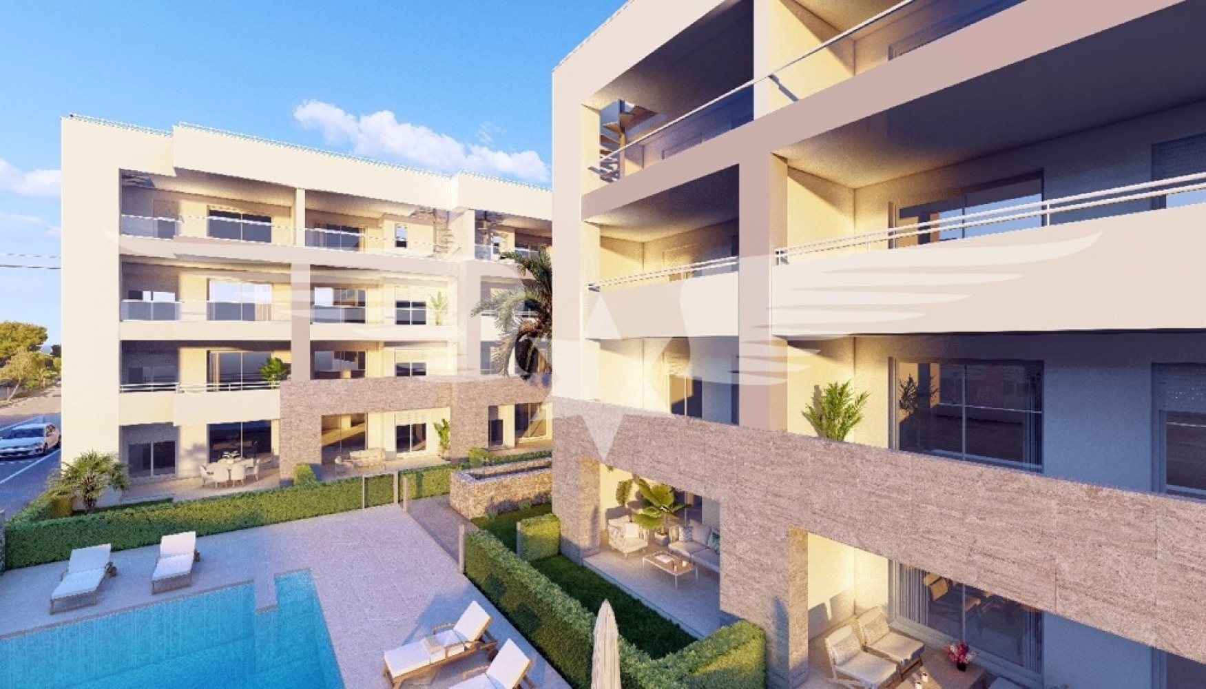 Vista exterior visualizada