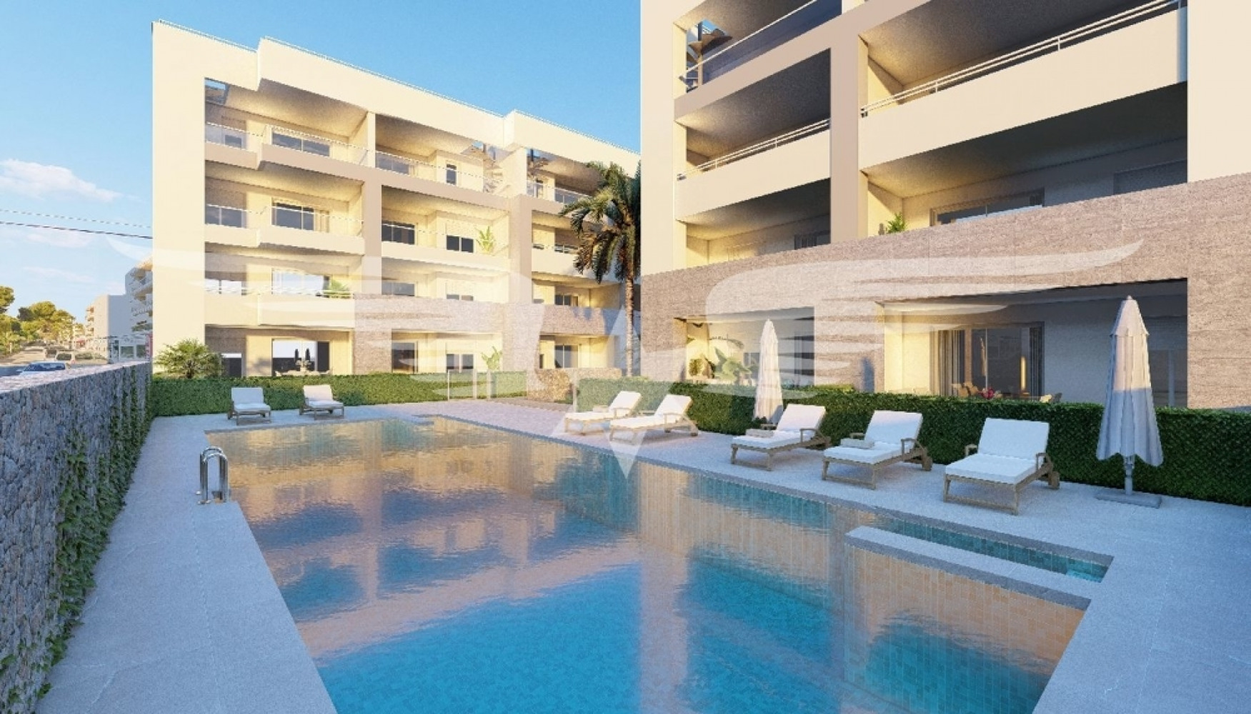 Visualised exterior view