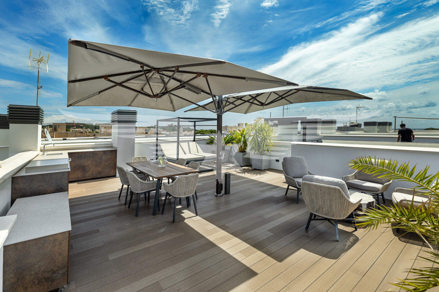Dachterrasse
