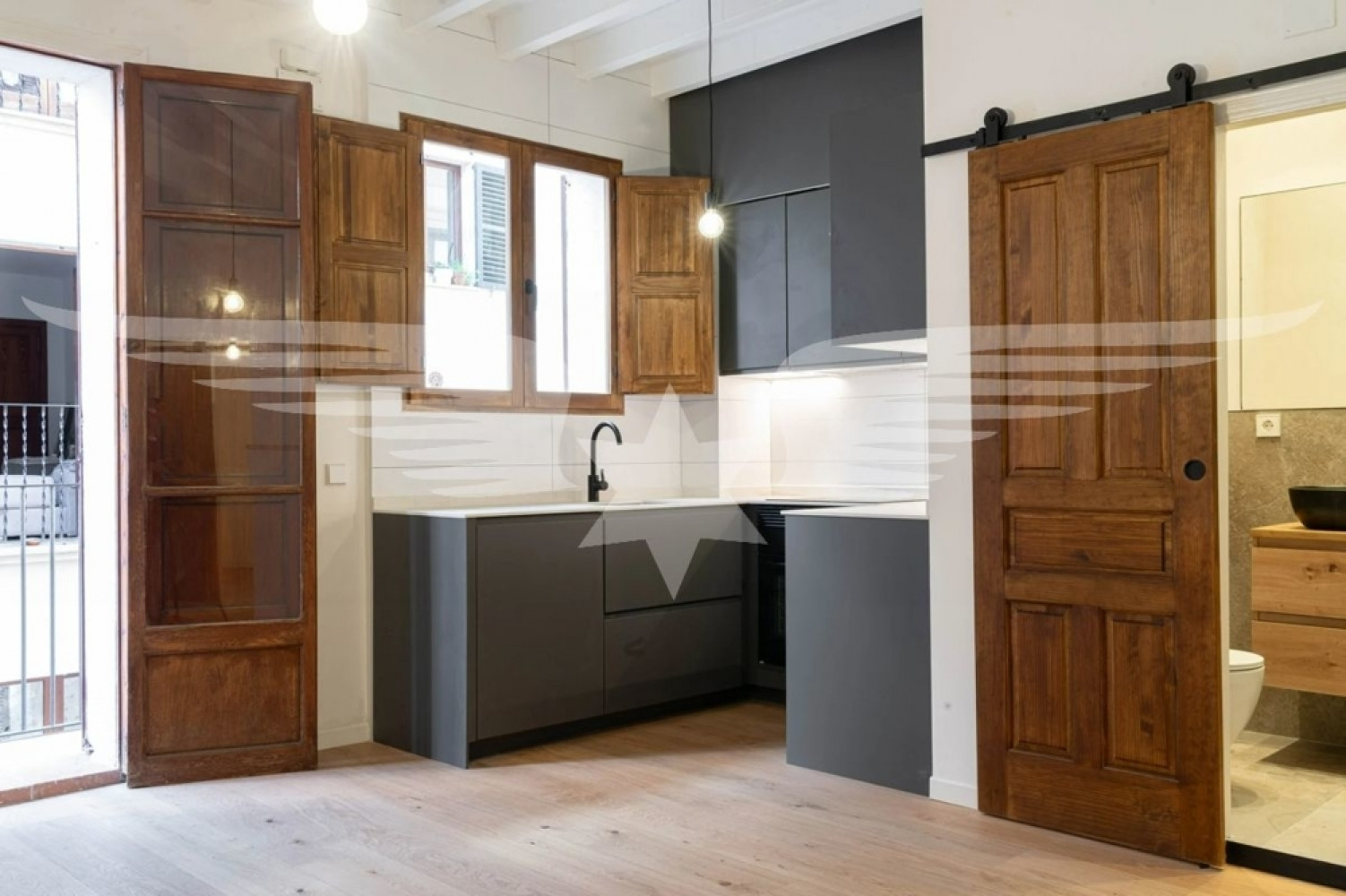 Living Area/Kitchen