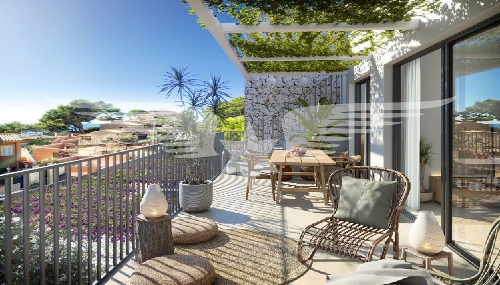 Wohnterrasse Penthouse