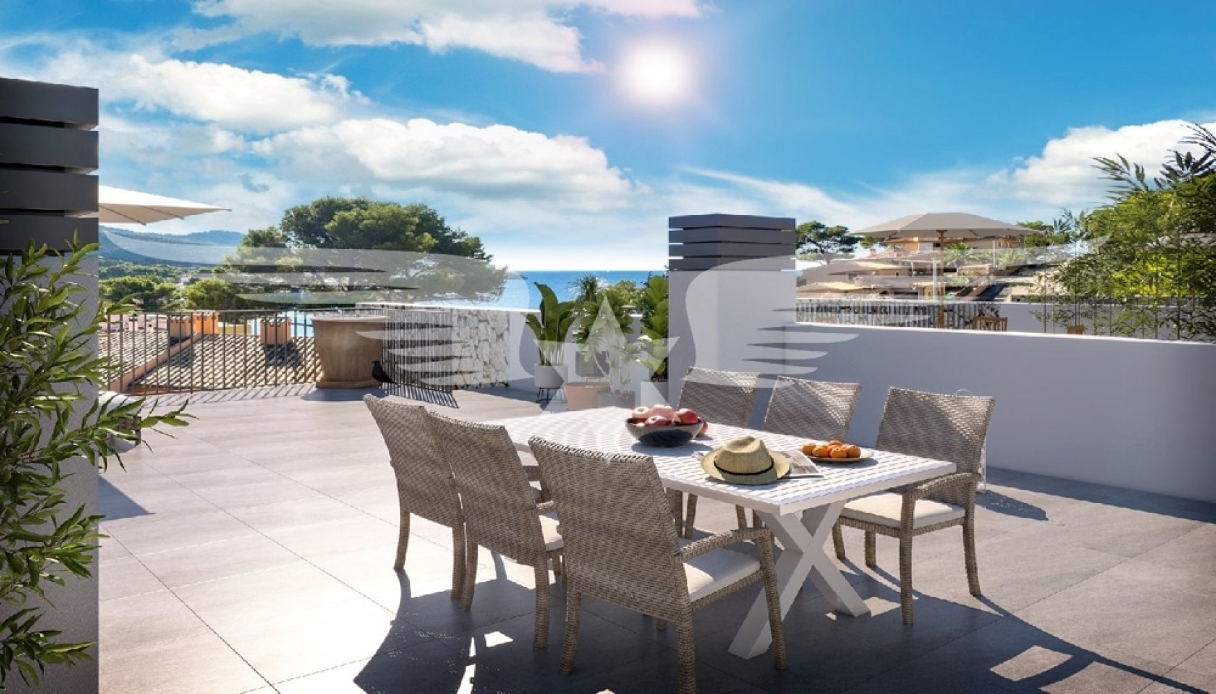 Roof terrace Penthouse