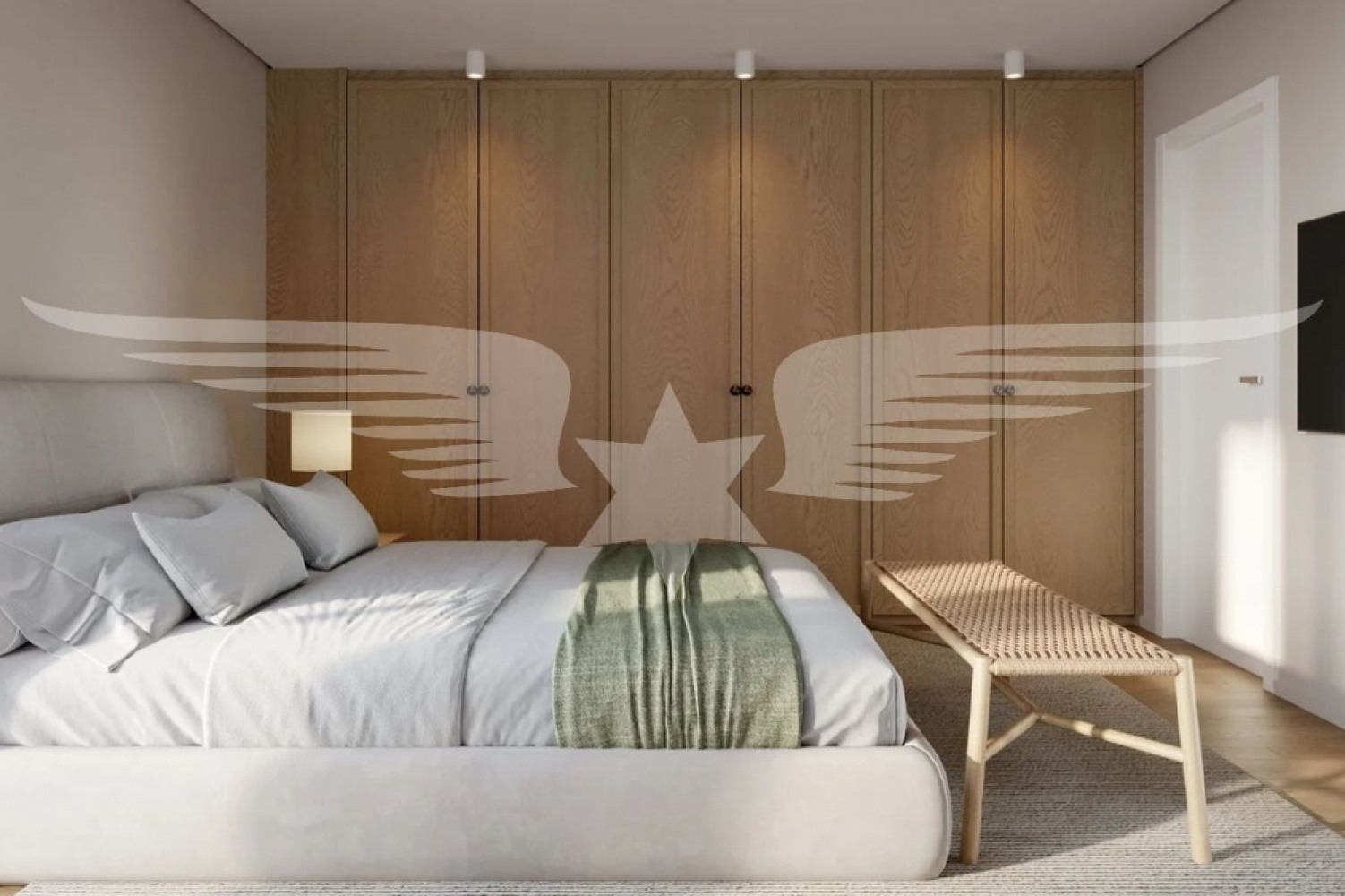 Visualisiertes Schlafzimmer