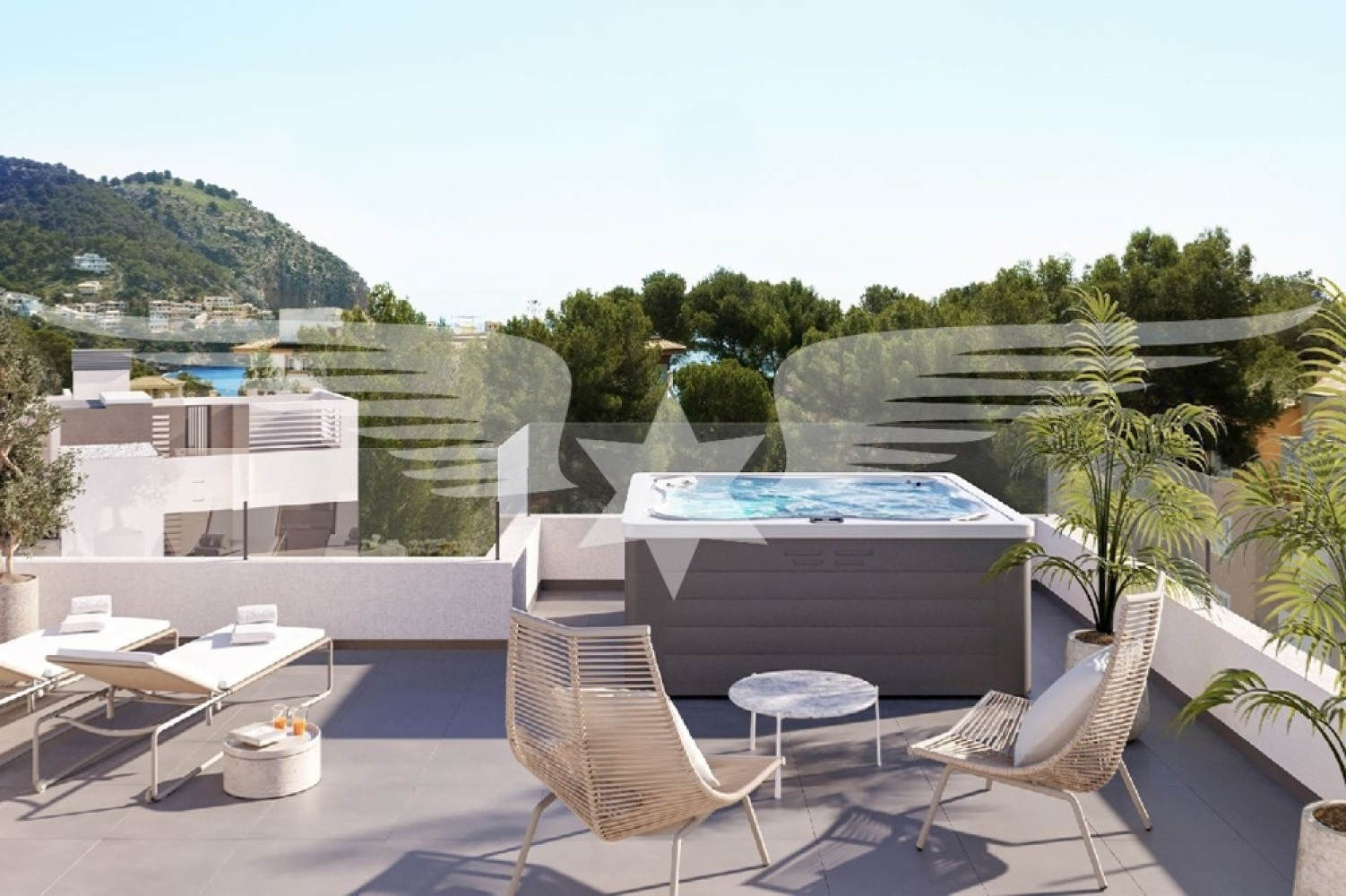 Dachterrasse