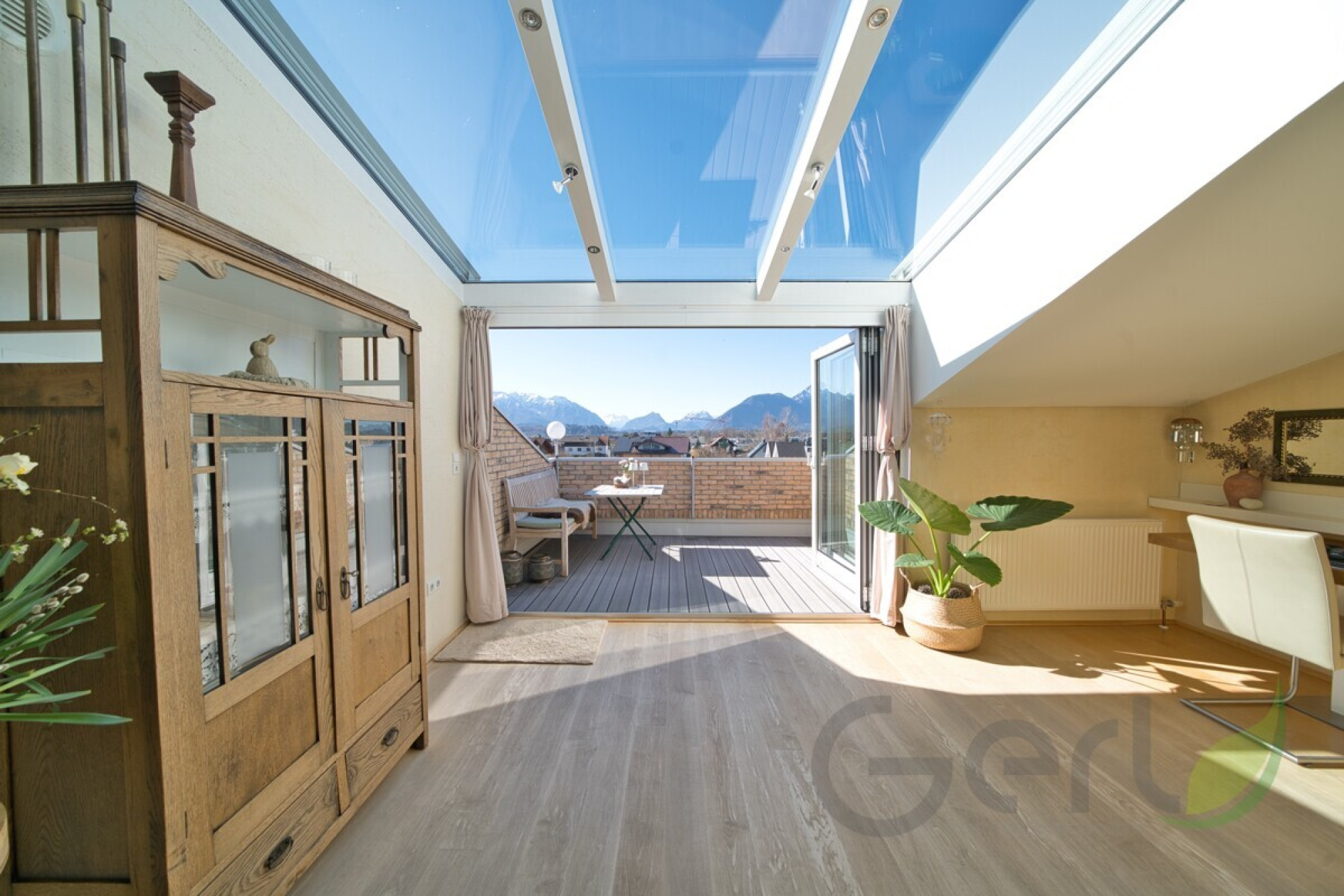 Ausgang Dachterrasse