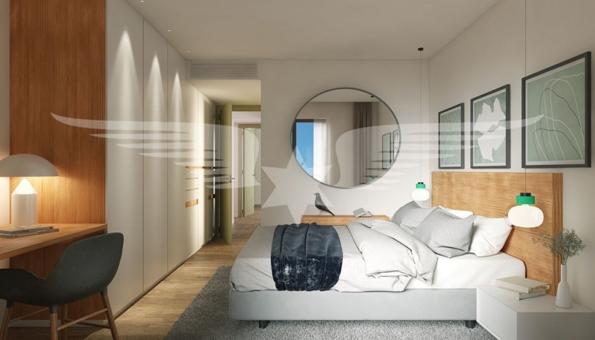 Visualised bedroom