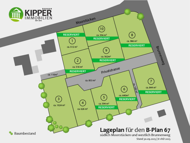 20251116 UKI Lageplan B-Plan 67
