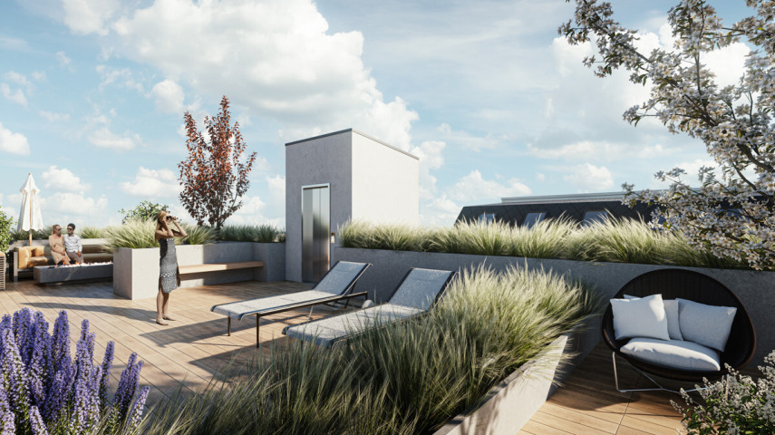 Naha Haydngasse Mödling Dachterrasse