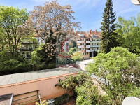 Blick vom Balkon