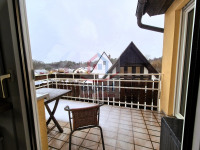 Balkon im Winter