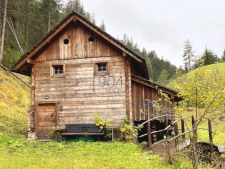 Rarität: Almhütte (alte Mühle) in den Dolomiten - Südtirol