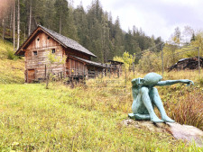 Rarität: Almhütte (alte Mühle) in den Dolomiten - Südtirol