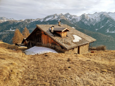 Berghüttenhälfte mit Panoramablick im Val di Sole - Trentino-Südtirol
