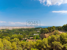 Luxusanwesen in Palma Son Vida mit Panoramablick auf die Bucht und die Stadt Palma