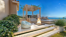 Exklusive Villa mit Garten, Schwimmbad und herrlichem Meerblick in Badesi Mare - Sardinien