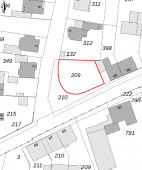 Auszug aus dem Liegenschaftskataster - Flurkarte