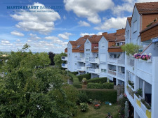 Balkonasichten des Hauses