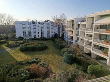 Ausblick vom Balkon
