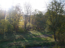 Blick vom Balkon