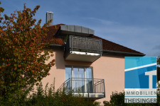 Wohnen in Haunwöhr. Balkon, West-Seite