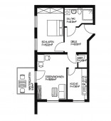 Grundriss Wohnung 16