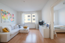 Wohnzimmer-Schlafzimmer