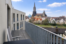 Balkonblick auf das Ulmer Münster